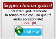 Contattaci gratuitamente utilizzando SKYPE!
