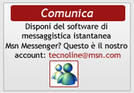Contattataci in tempo reale usando Msn Messenger