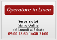 Parla in diretta con un nostro operatore