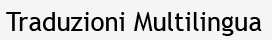 Traduzioni Multilingua