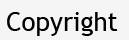 Copyright TECNOline