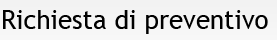 Richiesta di preventivo logo o marchio aziendale