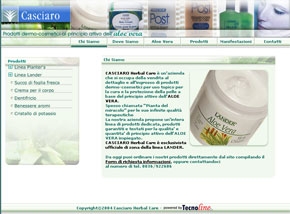 Casciaro Herbal Care. Prodotti dermo-cosmetici al principio attivo dell'Aloe Vera.
A Diso (Le)