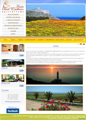 Per una vacanza coccolati dal mare, dal sole e dalla natura Tenuta Sant'Emiliano, l'agriturismo pi� ad est d'italia � la scelta ideale. Ad Otranto