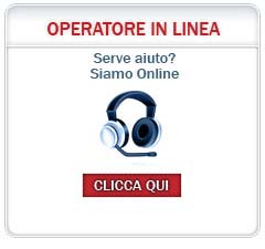 Parla in diretta con un nostro operatore