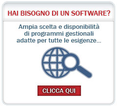 Visita la divisione SOFTWARE GESTIONALI per trovare il programma più adatto alle tue esigenze!