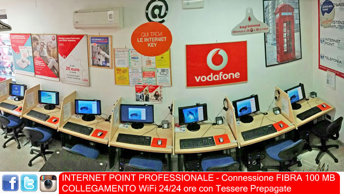 Internet Point Lecce, Internet Point professionale