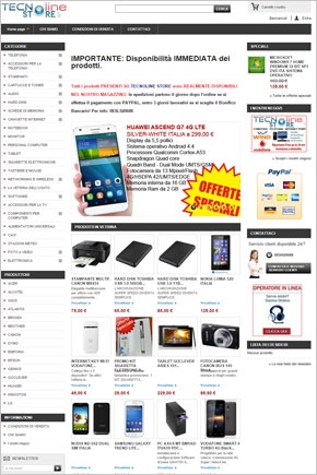 E-Commerce dedicato alla vendita di prodotti ed accessori per l'informatica, la telefonia. 
A Marittima (Le)