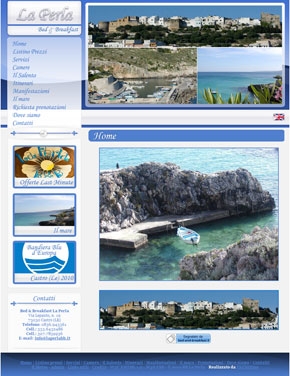 La tua vacanza in bed and breakfast a pochi passi dal mare del Salento!